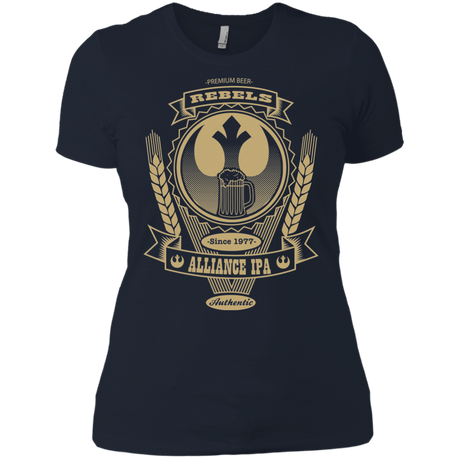 T-Shirts Midnight Navy / X-Small Rebel Alliance IPA Women's Premium T-Shirt