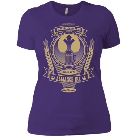 T-Shirts Purple Rush/ / X-Small Rebel Alliance IPA Women's Premium T-Shirt
