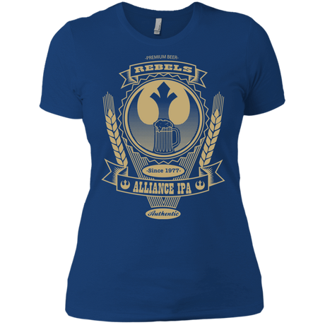 T-Shirts Royal / X-Small Rebel Alliance IPA Women's Premium T-Shirt