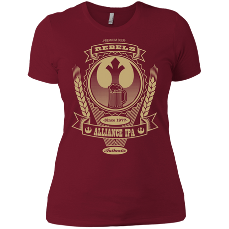 T-Shirts Scarlet / X-Small Rebel Alliance IPA Women's Premium T-Shirt