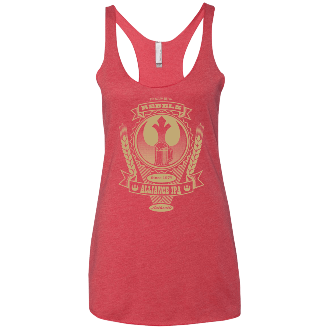 Rebel Alliance IPA Women's Triblend Racerback Tank