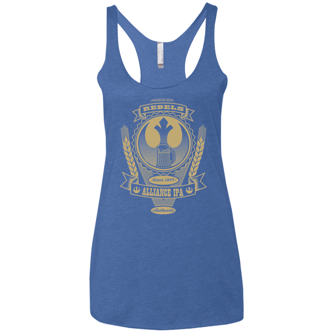Rebel Alliance IPA Women's Triblend Racerback Tank