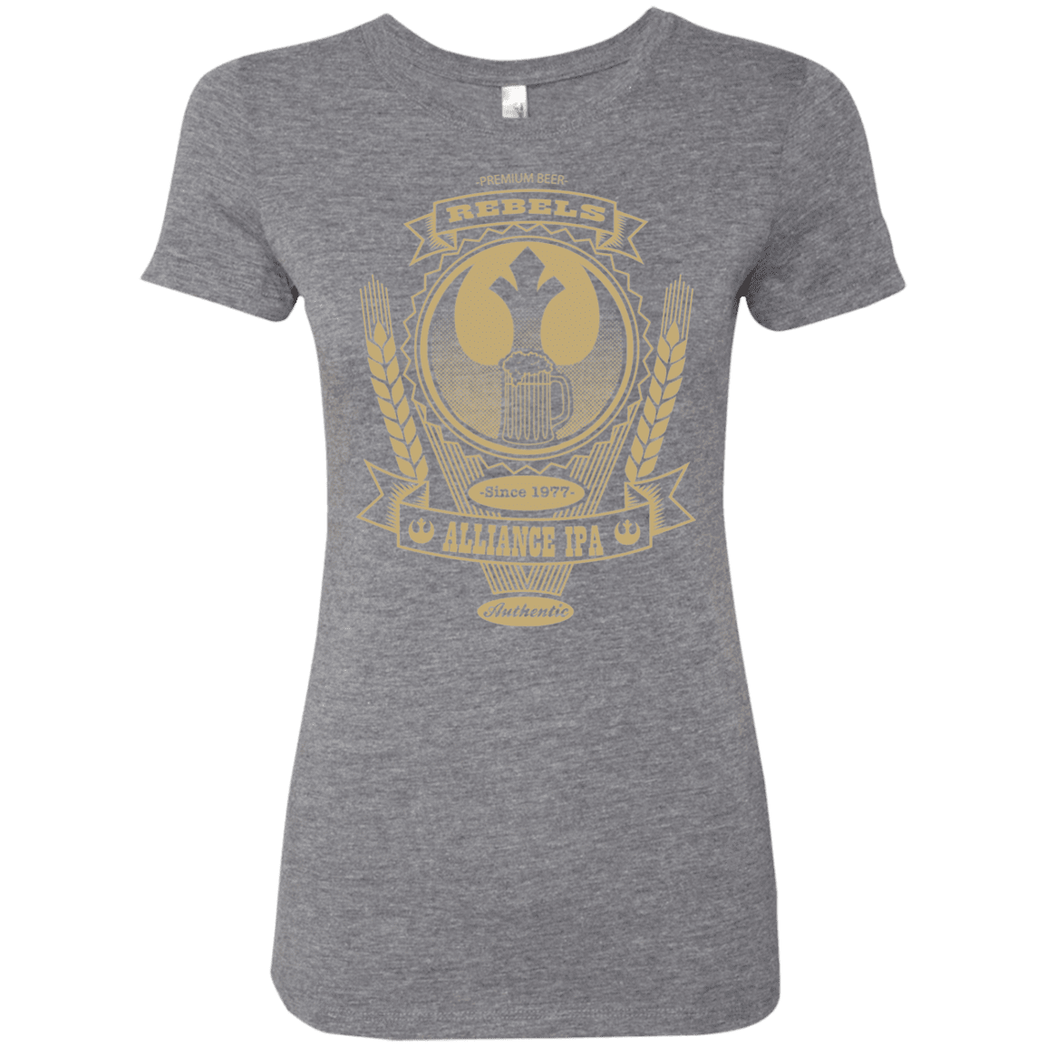 T-Shirts Premium Heather / S Rebel Alliance IPA Women's Triblend T-Shirt