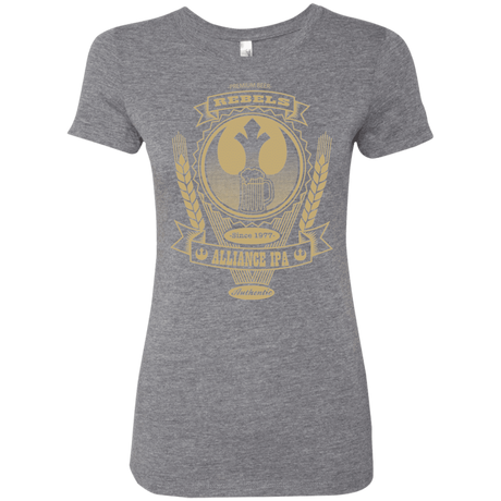 T-Shirts Premium Heather / S Rebel Alliance IPA Women's Triblend T-Shirt