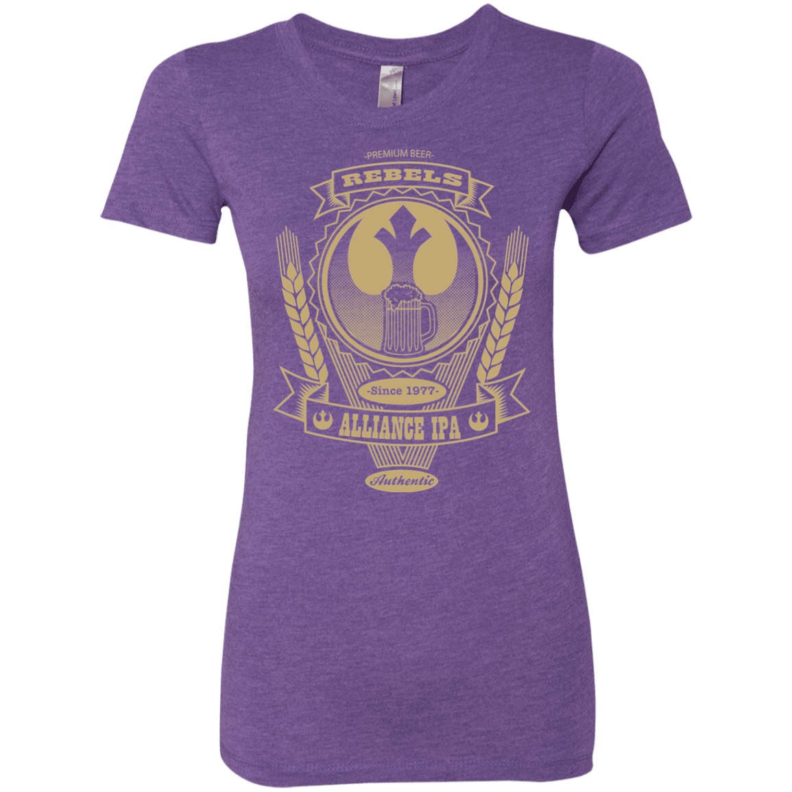 T-Shirts Purple Rush / S Rebel Alliance IPA Women's Triblend T-Shirt