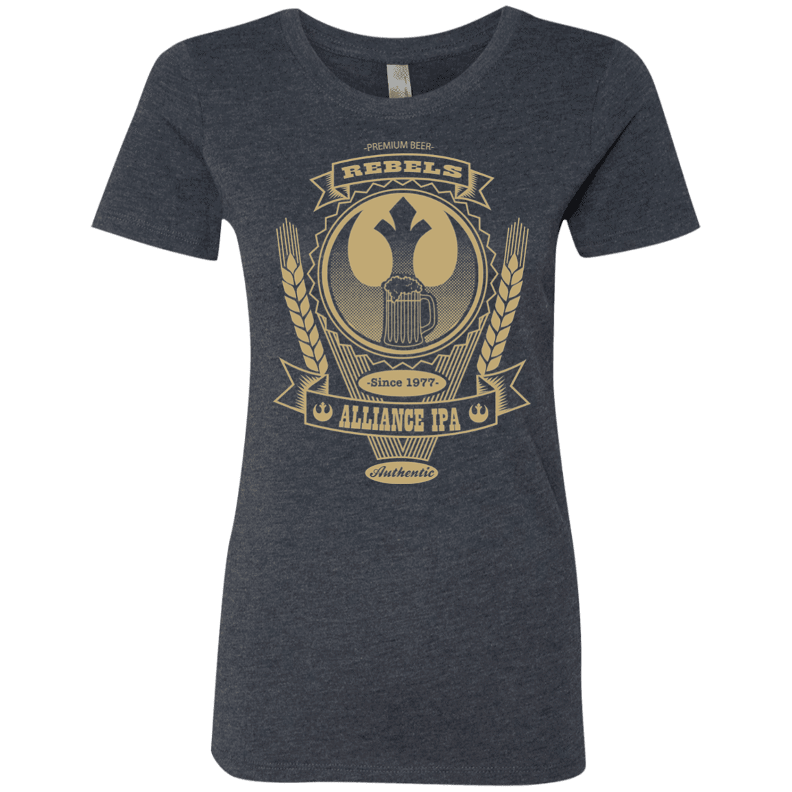 T-Shirts Vintage Navy / S Rebel Alliance IPA Women's Triblend T-Shirt