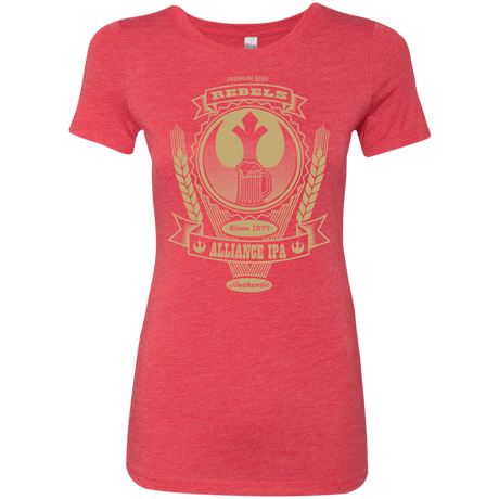 T-Shirts Vintage Red / S Rebel Alliance IPA Women's Triblend T-Shirt