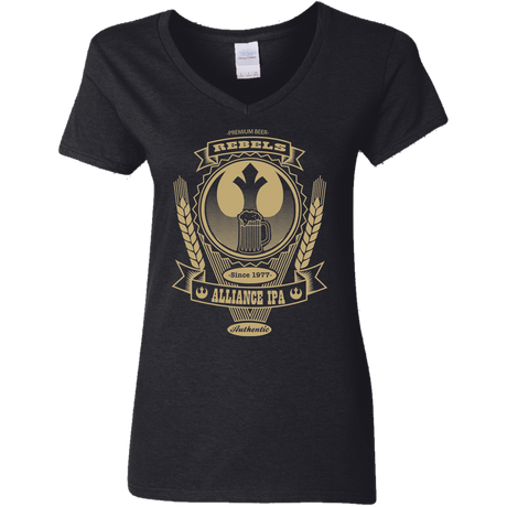 T-Shirts Black / S Rebel Alliance IPA Women's V-Neck T-Shirt