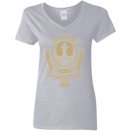 T-Shirts Sport Grey / S Rebel Alliance IPA Women's V-Neck T-Shirt