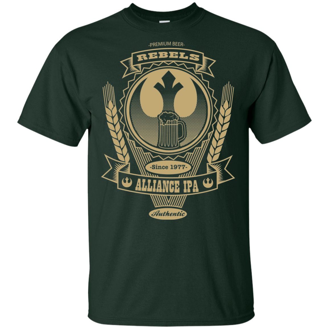 T-Shirts Forest / YXS Rebel Alliance IPA Youth T-Shirt