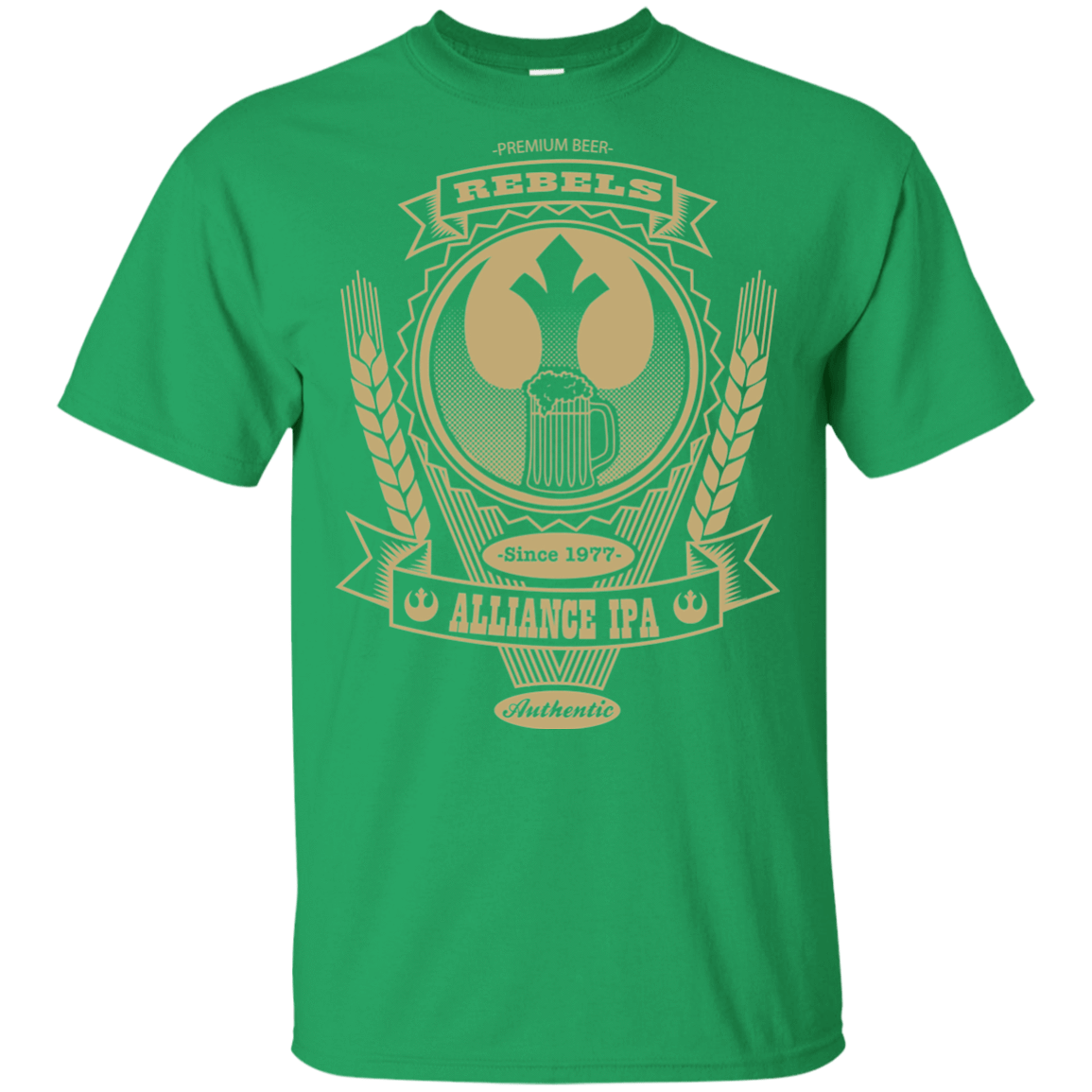 T-Shirts Irish Green / YXS Rebel Alliance IPA Youth T-Shirt
