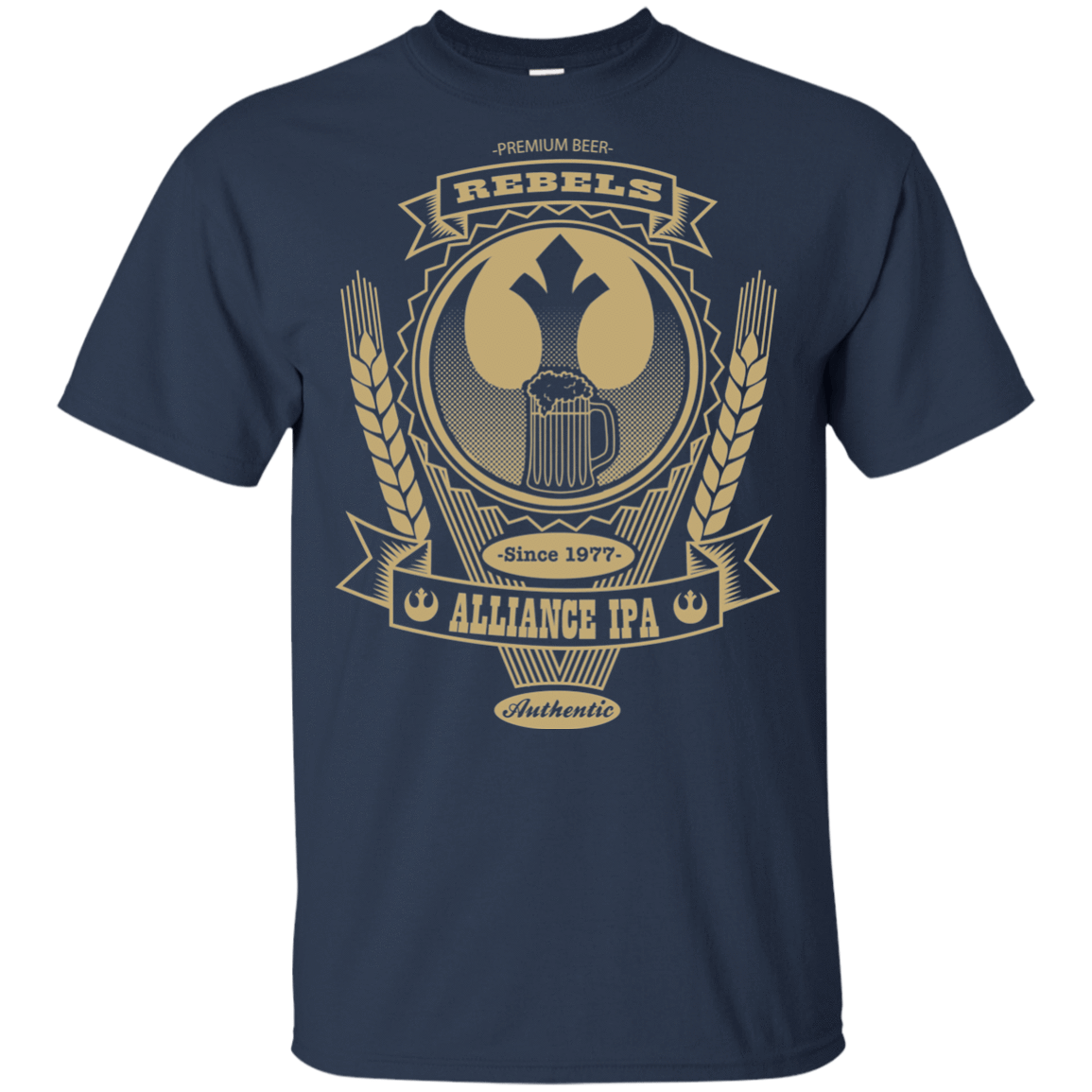 T-Shirts Navy / YXS Rebel Alliance IPA Youth T-Shirt