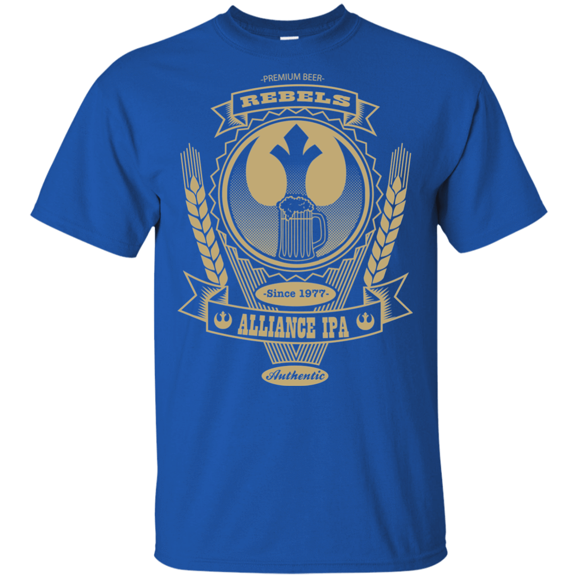 T-Shirts Royal / YXS Rebel Alliance IPA Youth T-Shirt