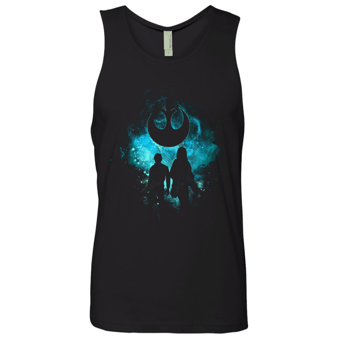 T-Shirts Black / S REBEL ART Men's Premium Tank Top