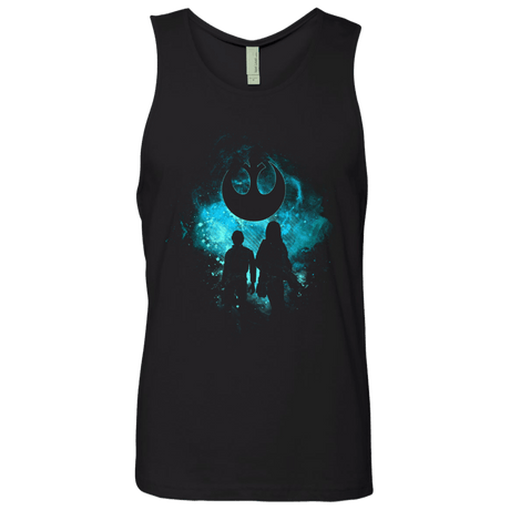 T-Shirts Black / S REBEL ART Men's Premium Tank Top