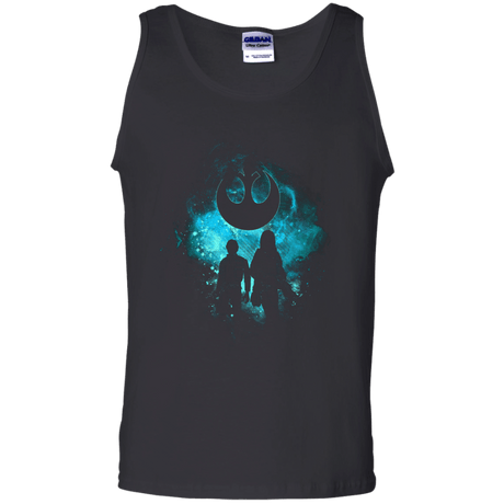 T-Shirts Black / S REBEL ART Men's Tank Top