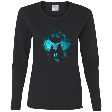 T-Shirts Black / S REBEL ART Women's Long Sleeve T-Shirt