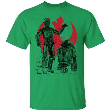 T-Shirts Irish Green / YXS Rebel Droids Youth T-Shirt