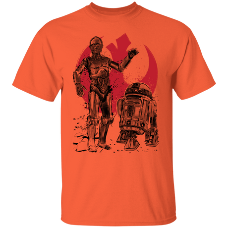 T-Shirts Orange / YXS Rebel Droids Youth T-Shirt