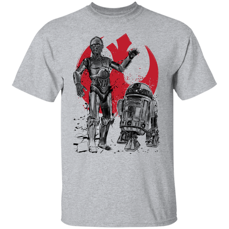 T-Shirts Sport Grey / YXS Rebel Droids Youth T-Shirt