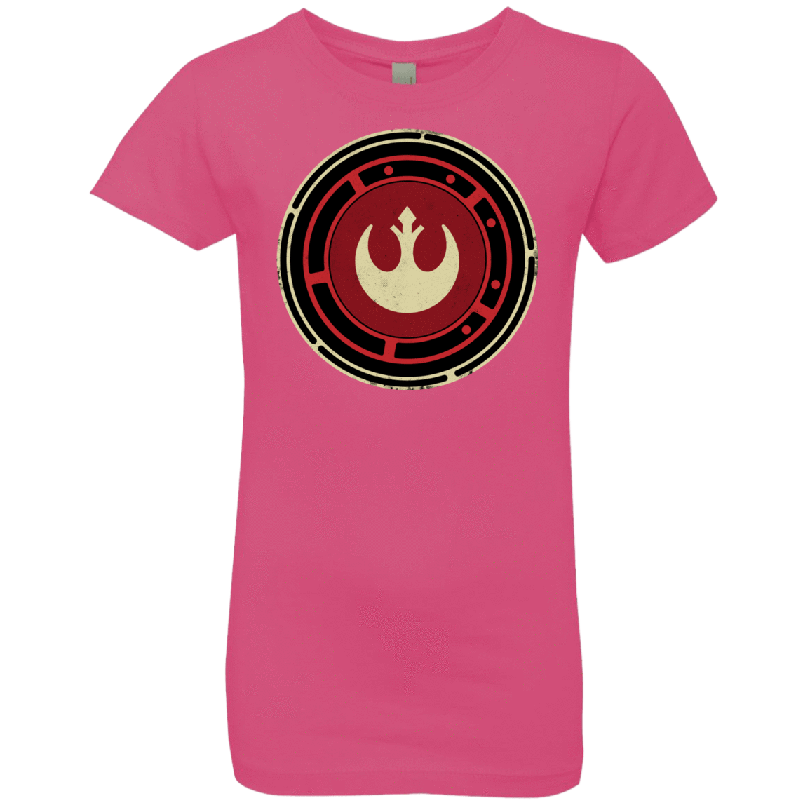 T-Shirts Hot Pink / YXS Rebel Force Girls Premium T-Shirt