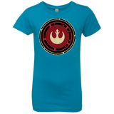 T-Shirts Turquoise / YXS Rebel Force Girls Premium T-Shirt