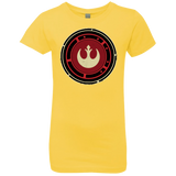 T-Shirts Vibrant Yellow / YXS Rebel Force Girls Premium T-Shirt