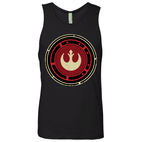 T-Shirts Black / S Rebel Force Men's Premium Tank Top