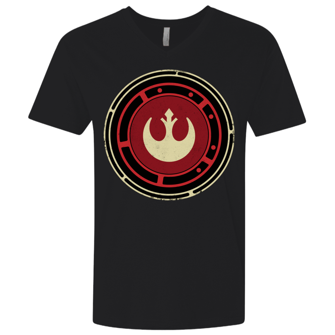 T-Shirts Black / X-Small Rebel Force Men's Premium V-Neck