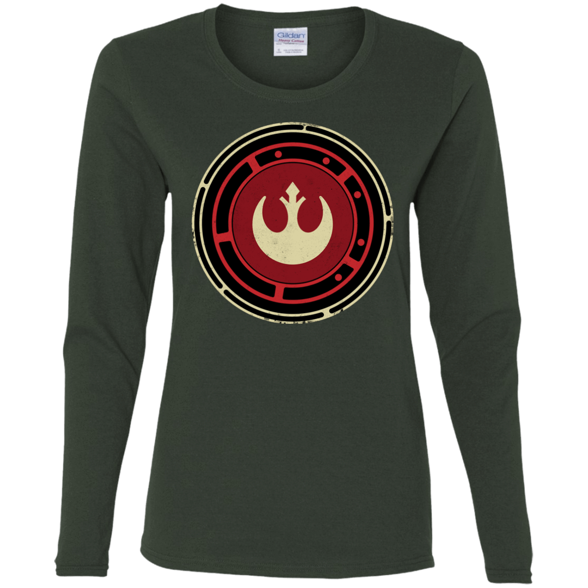 T-Shirts Forest / S Rebel Force Women's Long Sleeve T-Shirt