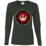 T-Shirts Forest / S Rebel Force Women's Long Sleeve T-Shirt