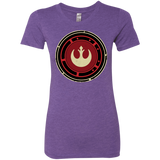 T-Shirts Purple Rush / S Rebel Force Women's Triblend T-Shirt