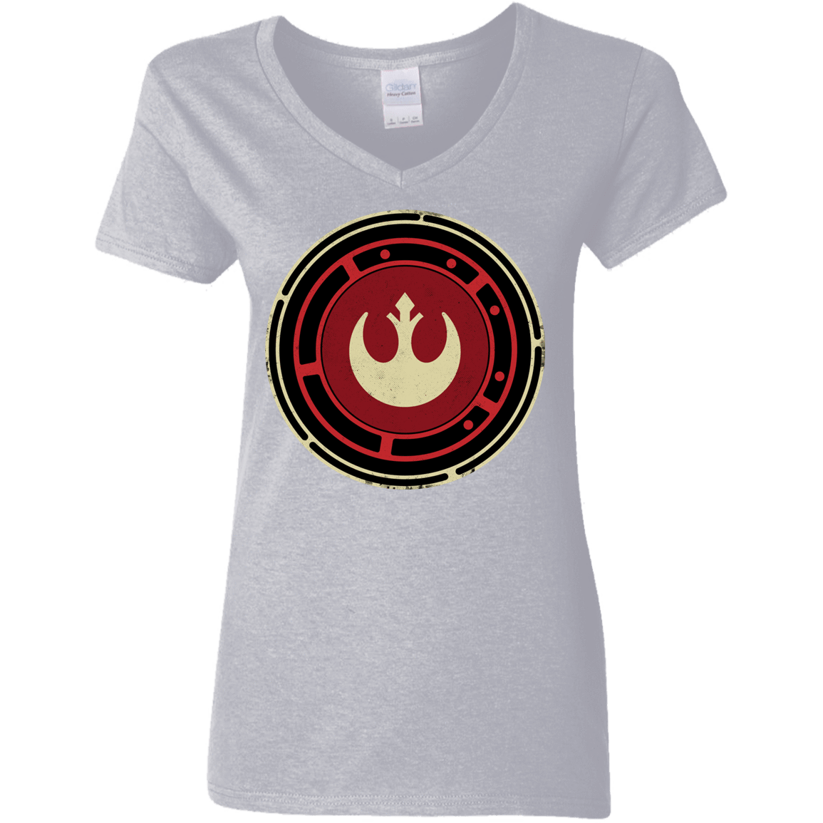 T-Shirts Sport Grey / S Rebel Force Women's V-Neck T-Shirt