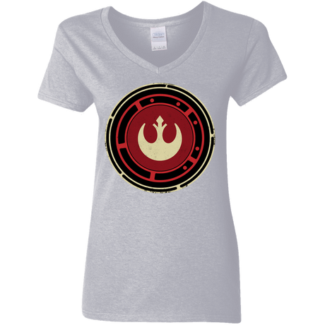 T-Shirts Sport Grey / S Rebel Force Women's V-Neck T-Shirt