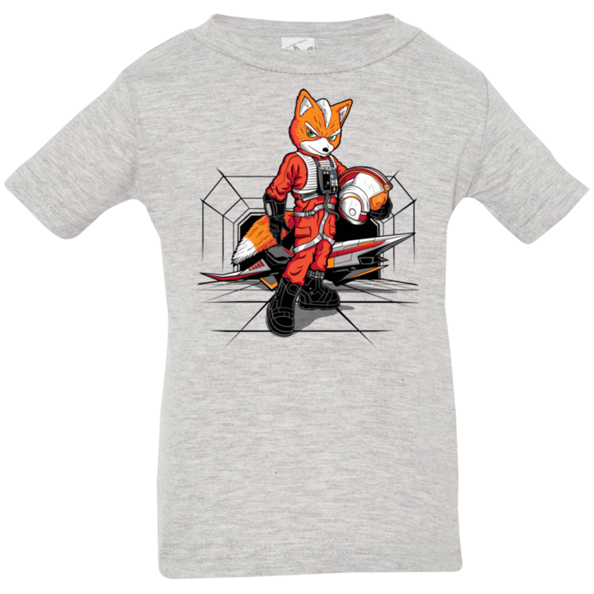 T-Shirts Heather / 6 Months Rebel Fox Infant Premium T-Shirt