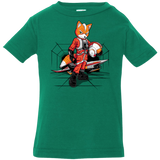 T-Shirts Kelly / 6 Months Rebel Fox Infant Premium T-Shirt