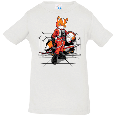 T-Shirts White / 6 Months Rebel Fox Infant Premium T-Shirt