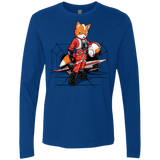T-Shirts Royal / Small Rebel Fox Men's Premium Long Sleeve