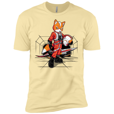 T-Shirts Banana Cream / X-Small Rebel Fox Men's Premium T-Shirt