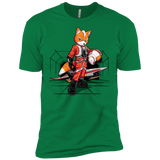 T-Shirts Kelly Green / X-Small Rebel Fox Men's Premium T-Shirt