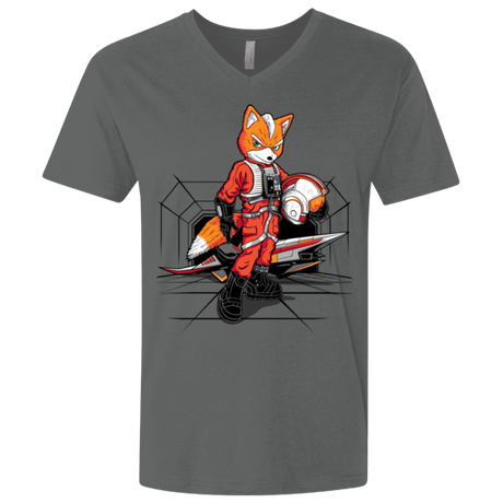 T-Shirts Heavy Metal / X-Small Rebel Fox Men's Premium V-Neck