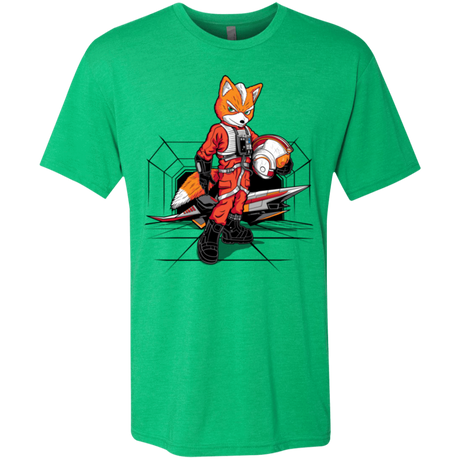 T-Shirts Envy / Small Rebel Fox Men's Triblend T-Shirt