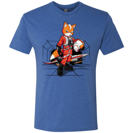 T-Shirts Vintage Royal / Small Rebel Fox Men's Triblend T-Shirt