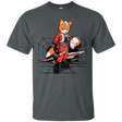 T-Shirts Dark Heather / Small Rebel Fox T-Shirt