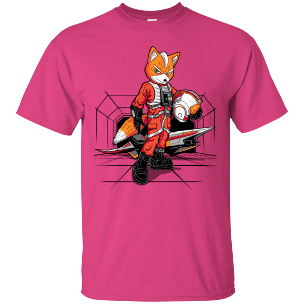 T-Shirts Heliconia / Small Rebel Fox T-Shirt