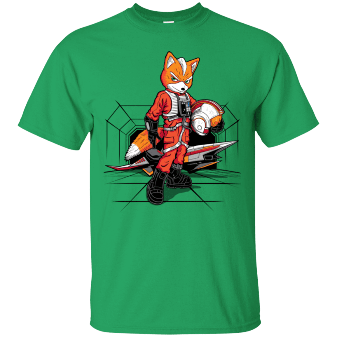 T-Shirts Irish Green / Small Rebel Fox T-Shirt