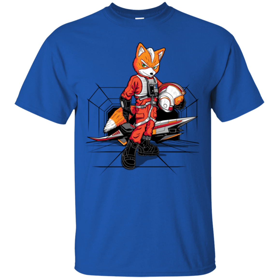 T-Shirts Royal / Small Rebel Fox T-Shirt