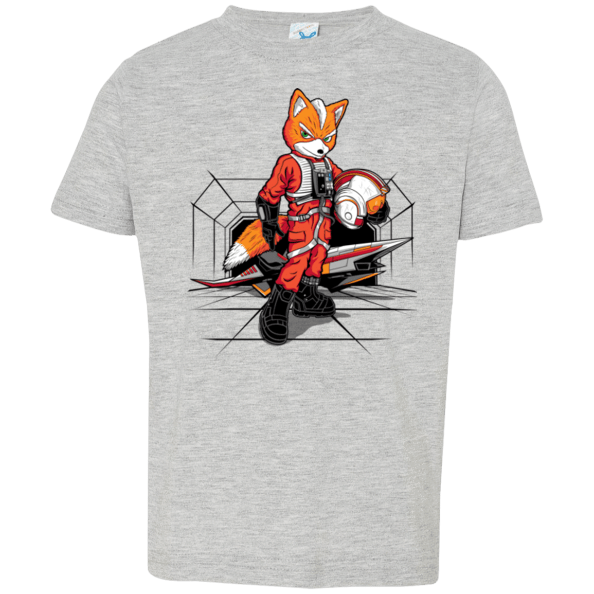 T-Shirts Heather / 2T Rebel Fox Toddler Premium T-Shirt