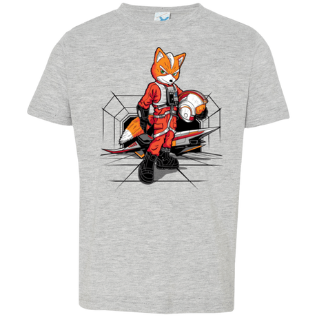 T-Shirts Heather / 2T Rebel Fox Toddler Premium T-Shirt