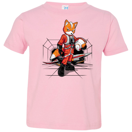 T-Shirts Pink / 2T Rebel Fox Toddler Premium T-Shirt